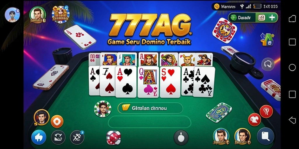 Tampilan gameplay 777AG yang menarik dan seru.