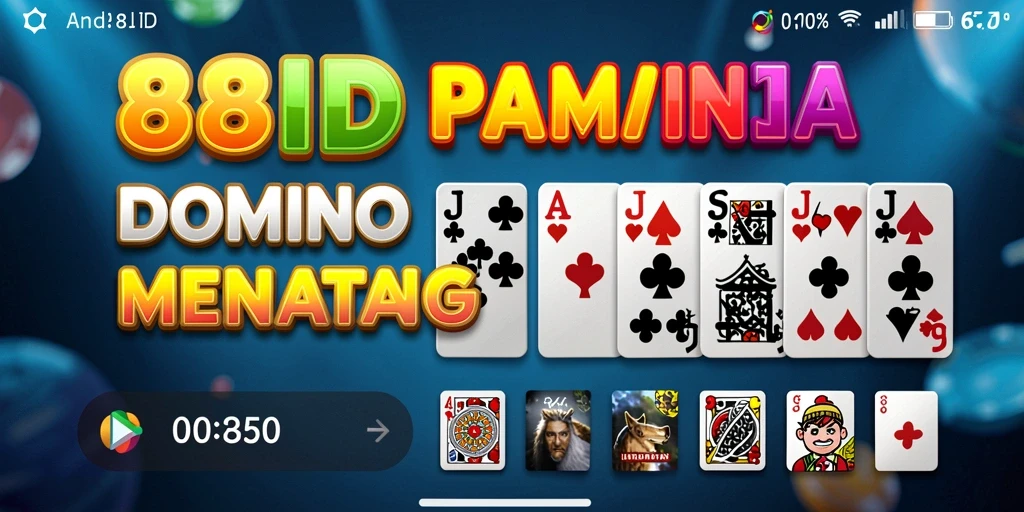 Gameplay seru dalam permainan Domino di 88ID.