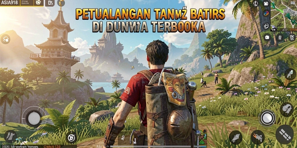 Tangkapan layar yang menampilkan petualangan mendebarkan di dunia Open World ASIA918.