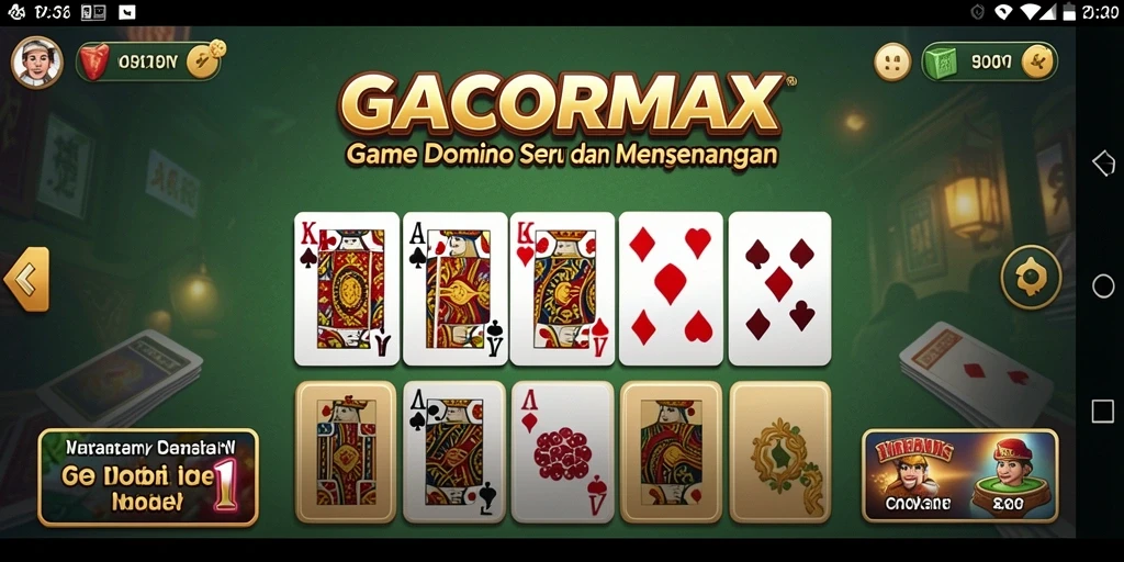 Tampilan gameplay GACORMAX yang menarik dan seru.