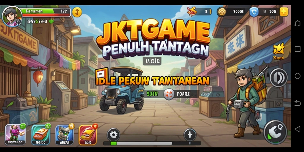 Tampilan gameplay JKTGAME yang menarik dan penuh warna.