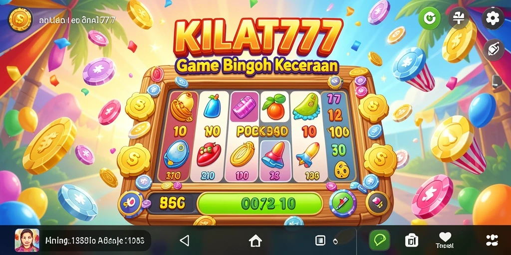 Screenshot gameplay KILAT777 menunjukkan suasana Bingo yang seru dan interaktif.