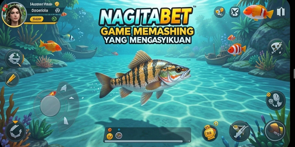 Tangkapan ikan besar dalam gameplay NAGITABET.