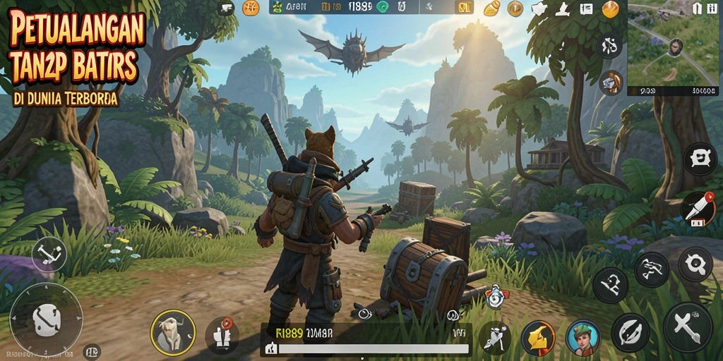 Tampilan gameplay RI889 yang memukau di dunia terbuka.