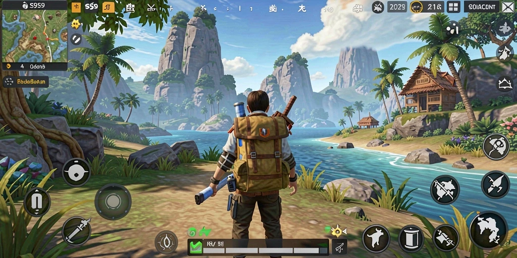Gameplay S9S9 menampilkan petualangan epik di dunia terbuka.