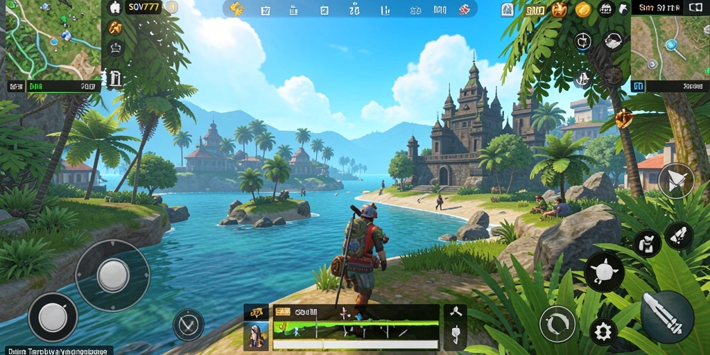 Gameplay SOV777 yang menakjubkan dalam dunia terbuka.