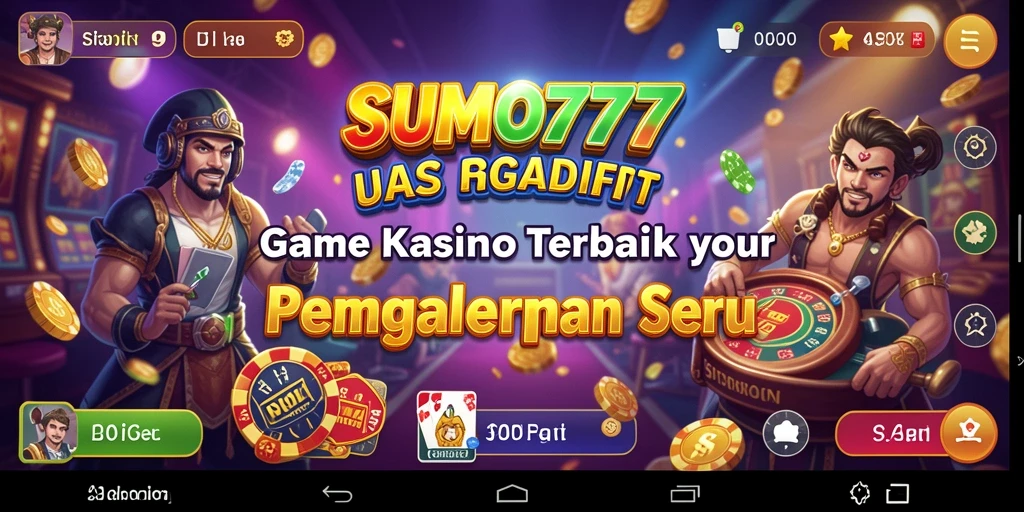 Tampilan gameplay seru dan interaktif dari SUMO777.