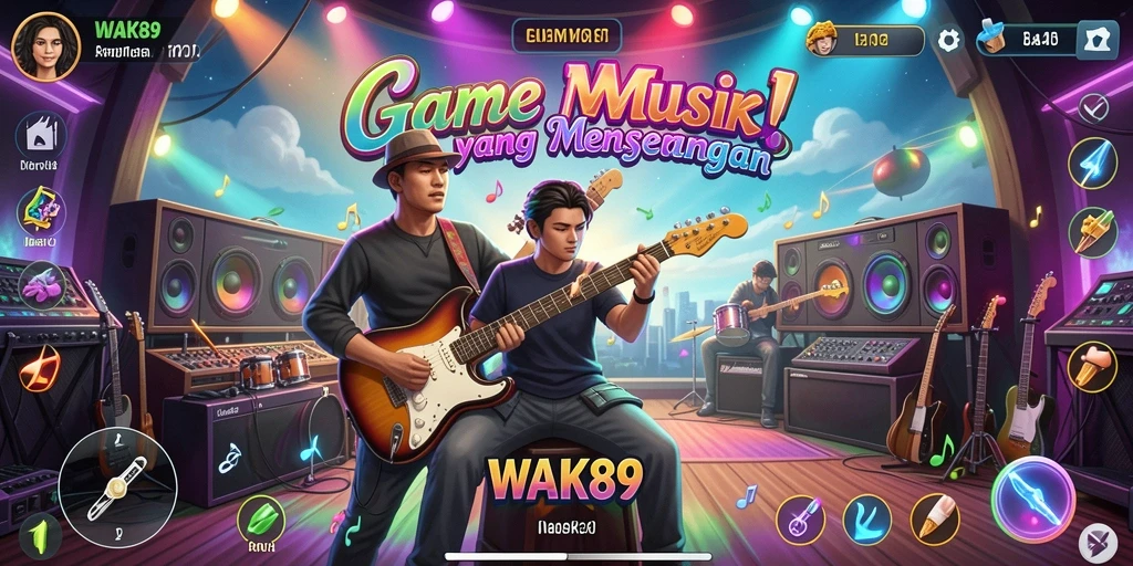 Gameplay WAK89 yang menarik dengan berbagai pilihan lagu.