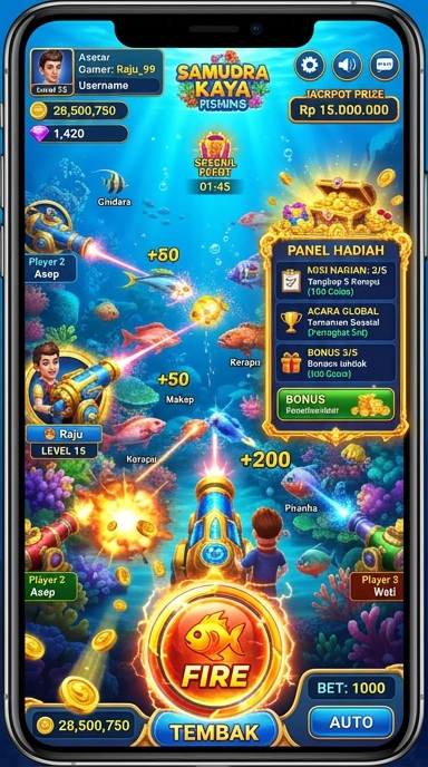 Tampilan utama pusat unduh dkk yang menarik.